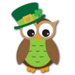 Owl w Leprechaun hat